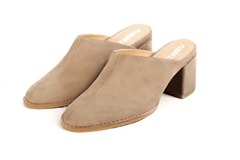 Tan beige dress shoes for women - Florence KOOIJMAN